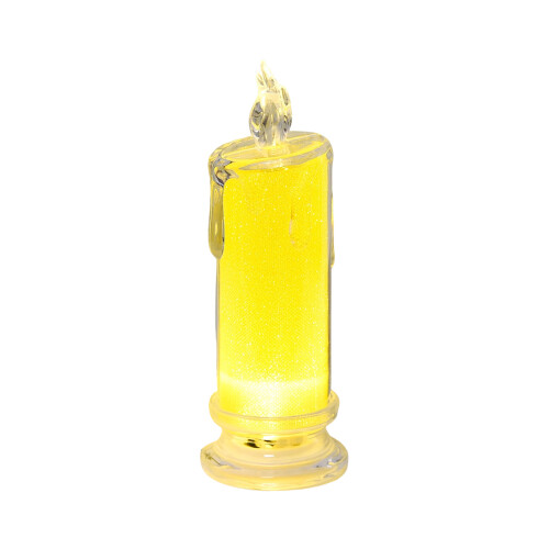 LED Flameless Rechargeable Candles Yellow Remote Multi-Color