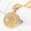 Gold or Silver Plated Chain Necklace with Dollar Sign 7