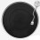 ROCKROK Turntable Platter Mat Rubber Silicone 12 inch Black 5