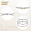 Rainbow Heart Friendship Bracelets Set with Silver Gold 3