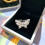 Butterfly Ring Women 925 Silver Cubic Zirconia Adjustable 2