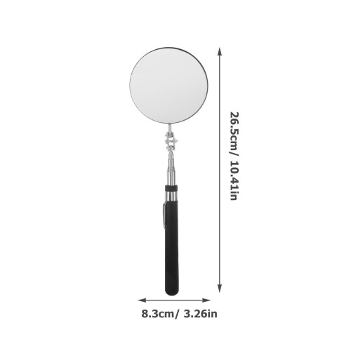 Flexible Telescoping Inspection Mirror for Vehicles 1 Pack 1