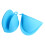 Silicone Oven Mitts Heat-Resistant Pinch Grip 2-Pack 2