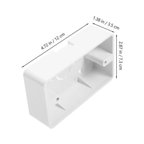 Plastic Junction Box Surface Mount 6 pcs 1