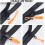 Zipper Pulls Nylon Cord 132 Pieces Non-slip Gripper 5