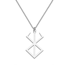 Viking Berserk Rune Pendant Stainless Steel