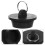 ROSENICE Bathtub Plug Black Rubber 1 Pack 1