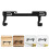 Microwave Oven Door Latch Black ABS 8 Pieces 1
