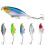 Topwater Fishing Lures with Propeller Tail 5PCS 1