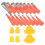 ROSENICE Caulking Nozzle Applicator 16 Pcs 4