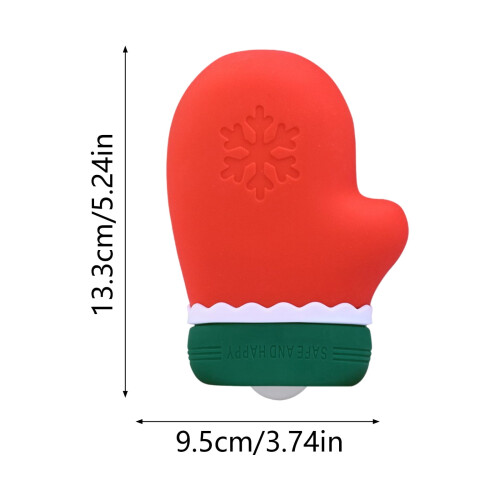 Explosion-Proof Silicone Hot Water Bag Blue 13.3 x 9.5 cm 1