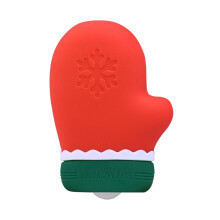 Silicone Hot Water Bottle Red 13.3 x 9.5 cm