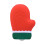 Silicone Hot Water Bottle Red 13.3 x 9.5 cm 1