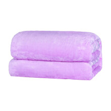 Polyester Blanket Soft Warm Solid Color 150x200cm