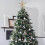 Lighted 3D Golden Star Tree Topper with Clear Plug-in Lights 4