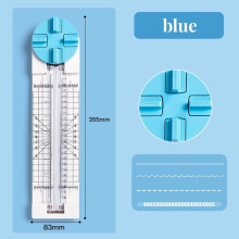 Paper Cutter with Straight Dashed Curved Creasing Lines ABS