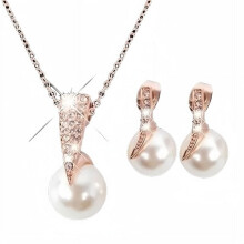 Delysia King Pearl Jewelry Set for Women 3 pcs