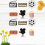 FRCOLOR Movie-Themed Cake Toppers 36pcs 7
