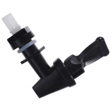Bucket Spigot Water Dispenser Black Stainless Steel 1 Set