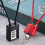 Black Metal Wire Lock Cable 2-Pack for Scooter Cabinet 6