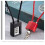 Black Metal Wire Lock Cable 2-Pack for Scooter Cabinet 2