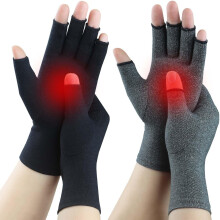 AIGIA Fingerless Compression Gloves for Men and Women 2