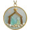 Leutsin Sea Glass Nativity Ornament Handmade 1PC 1