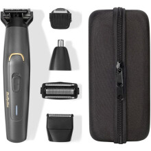 Multifunktionsrasierer 12 in 1 - BABYLISS - P1364E - Graphitklingen - Wasserdicht - Komplettset