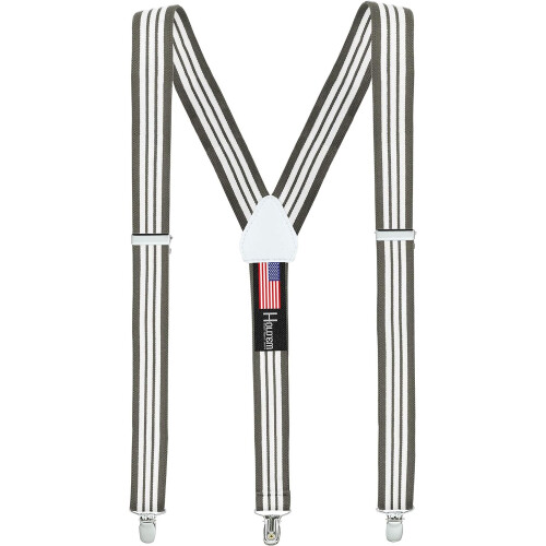 Men's Suspenders Y-Back Design with Clips