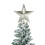 Silver Plastic Christmas Tree Star Topper 2 Pieces 3