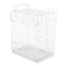 ROSENICE Acrylic Bird Cage for Cockatoo 1 Piece