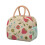 Strawberry Portable Lunch Bag with Pockets Large Cooler Tote 1