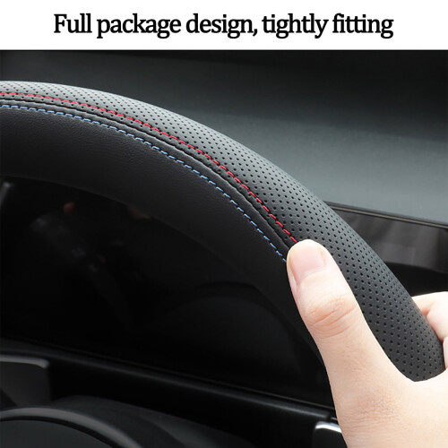 Universal Car Steering Wheel Cover Napa Orange