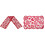 Red Lace Table Runner and Placemats Set Valentine's Day 1