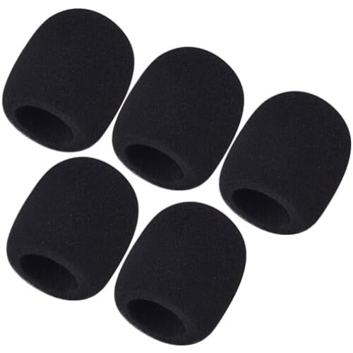 Foam Windscreen for Handheld Microphone 5 Pack