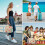 Strawberry Portable Lunch Bag with Pockets Large Cooler Tote 7