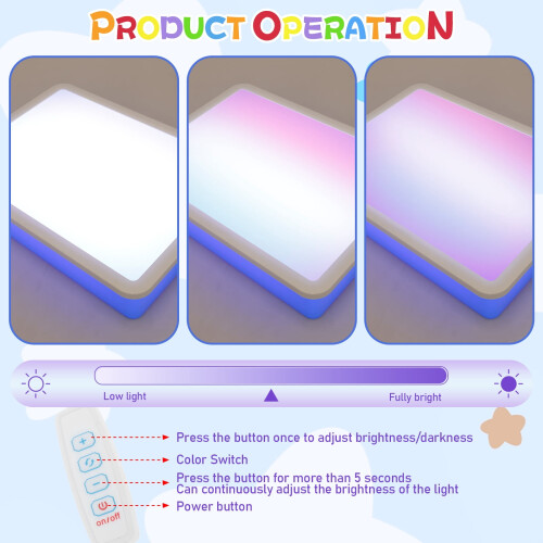 LED Light Box for Kids with Adjustable Brightness 1