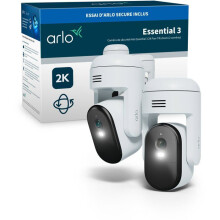 Überwachungskamera - Arlo - Essential 3 Kit mit 2 Kameras 2K 360 - Außenbereich