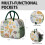 Lunch Tote Bag Leakproof Mushroom Design 1 Pack 6