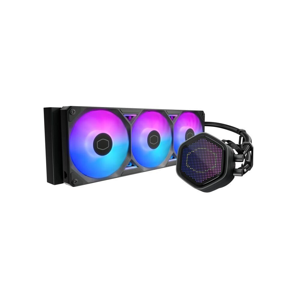 Cooler-Master Refrigeración Líquida Cooler Master Masterliquid Atmos Ii 360Mm 3 Ventiladores Led Rgb Pixel - Bild 5