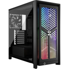 PC-Gehäuse - CORSAIR - FRAME 4000X RS - Mid Tower - 4 RS120 Lüfter - Schwarz
