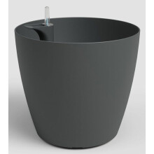 Blumentopf San Remo SWS 42 MA - Kunststoff - Anthrazit - Ø43,3 x H39,5 cm - 42,3 L - Innen/Außen - ARTEVASI