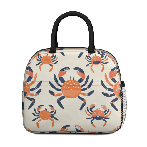 Lunch Bag Women Leakproof Crab Design 1 Pack 1