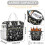 Insulated Tote Bag Solar Eclipse Design 1 Pack 5