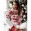 Christmas Sweater for Women White S 3
