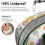 Lunch Tote Bag Leakproof Mushroom Design 1 Pack 5