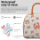 Crab Lunch Tote Bag Leakproof Zipper 1 Pack 3