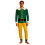 Christmas Pajama Set Long Sleeve Pullover Pants Elf Design 5