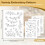 Flower Vine Embroidery Pattern Stabilizer 8.3" x 11.7" 29 2
