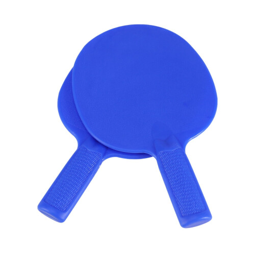 Blue Plastic Table Tennis Racket Kids Lightweight Durable 1 2